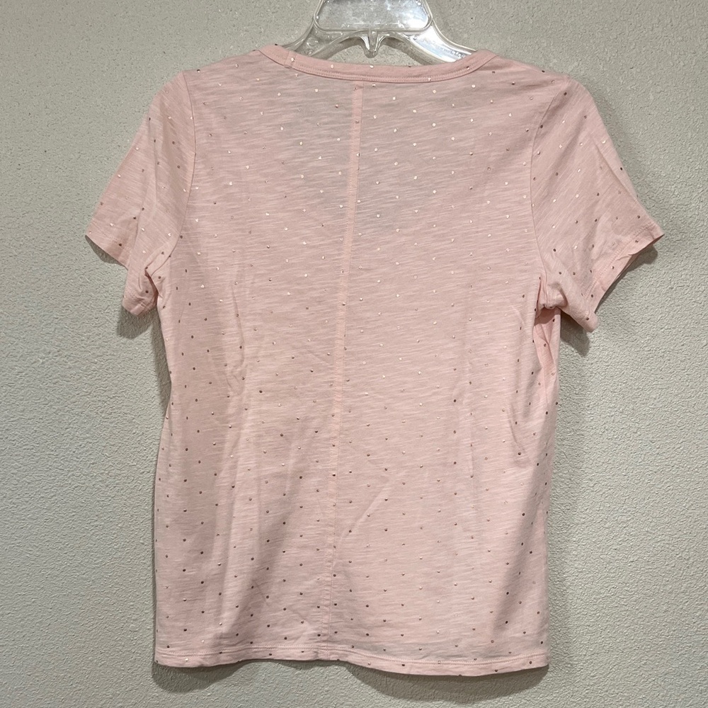 Banana Republic Rose Gold Short Sleeve Tee - Picture 3 of 4